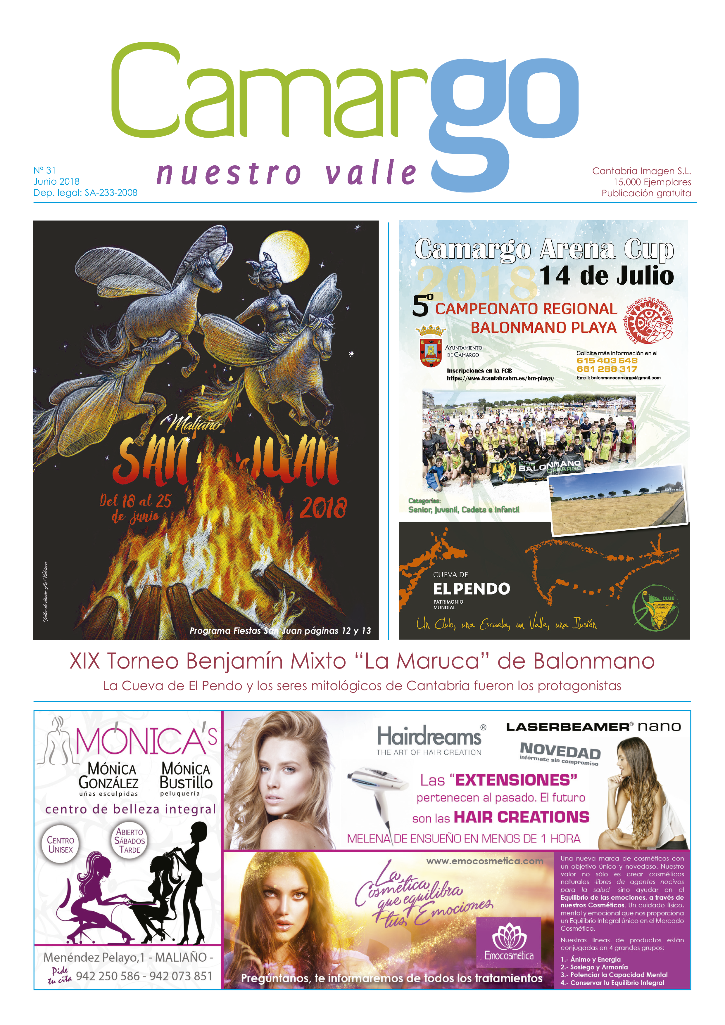 CAMARGO NUESTRO VALLE. SAN JUAN 2018